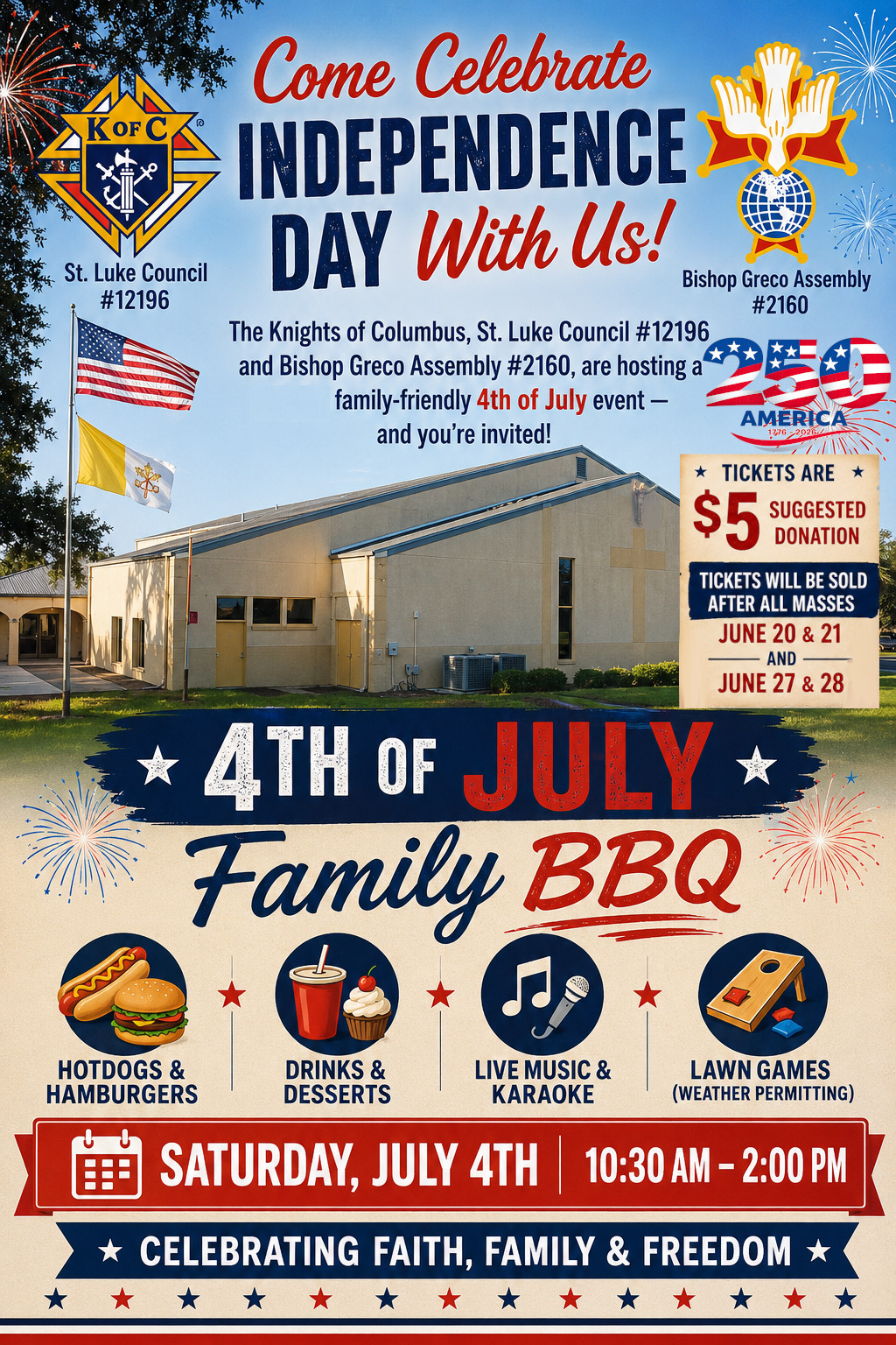 Poster for 4th of Julky Event