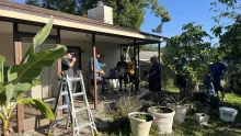 Knights of Council on the small project over at Fr Camilo's Home